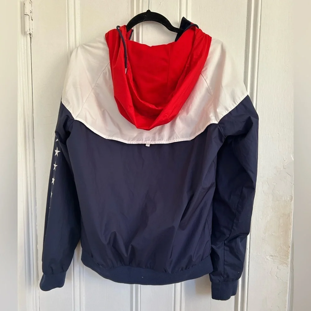 Nike USA Windrunner Soccer Jacket - Navy White Red AJ6519-410 Size Small - Picture 4 of 5